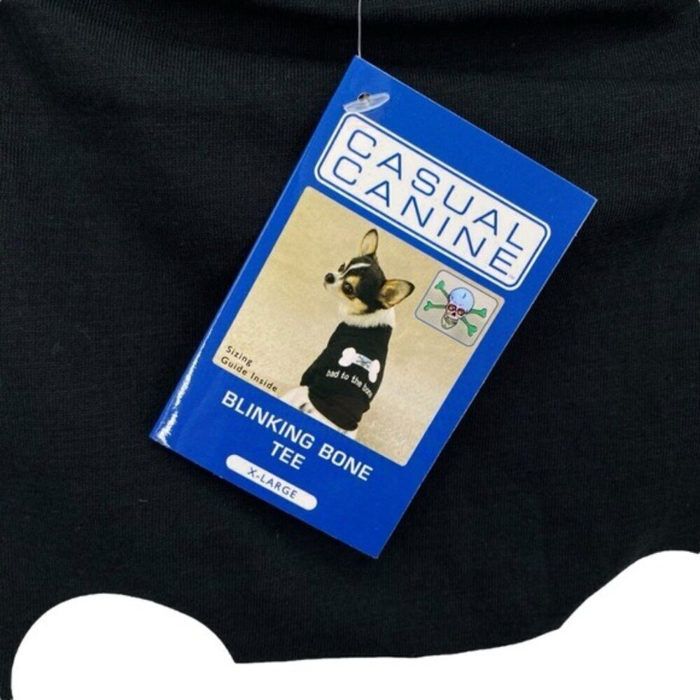 Casual Canine Bad To The Bone Dog Shirt XL - Picture 2 of 8